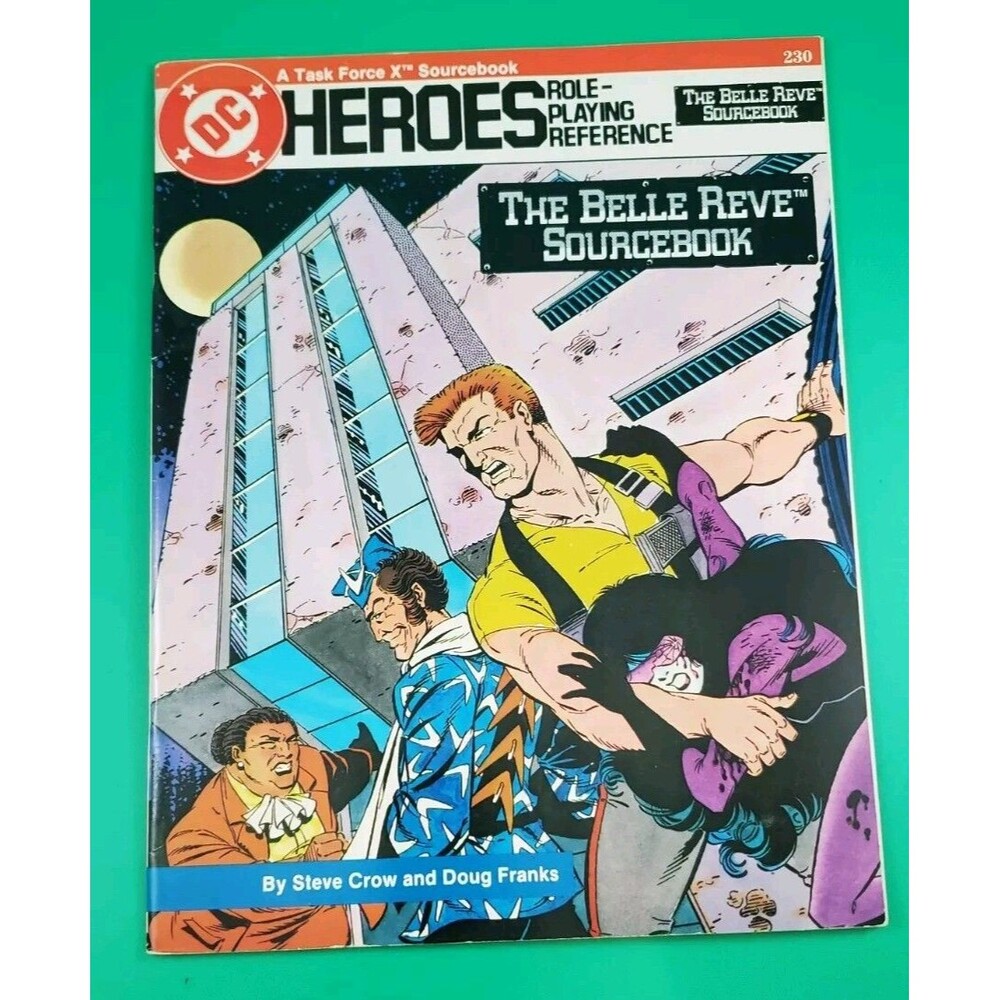 DC Heroes RPG: Belle Reve Sourcebook - MAYFAIR - SUICIDE SQUAD #230 Task Force X